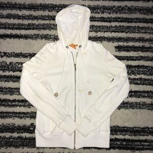 Tory Burch hoodie long sleeve white